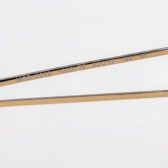 NEW VERSACE MOD 2269 1002/7E GOLD VE2269 1002/7E WOMEN SUNGLASSES VE2269 1002/7E - Picture 9 of 11